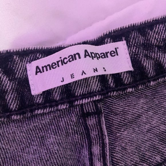 AMERICAN APPAREL HIGH RISE JEANS SIZE 26 - Picture 2 of 3